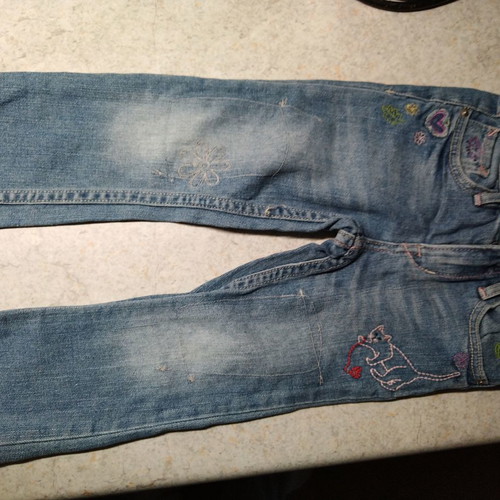 H&m jeans used with designs for 12-18 months