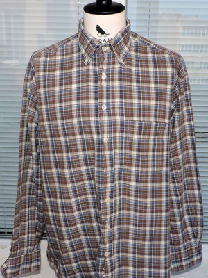 Gant Maine Twill Mens Multicolour Shirt Size XL like new