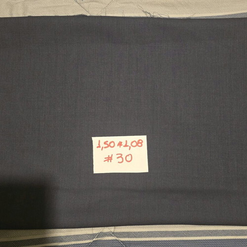 Sewing fabric like new, dark gray, summer material