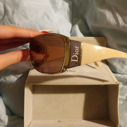 Dior vintage beige sunglasses new