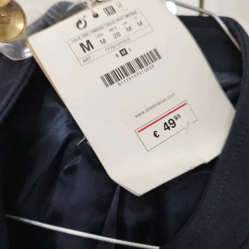 Stradivarius blue military jacket new, size M