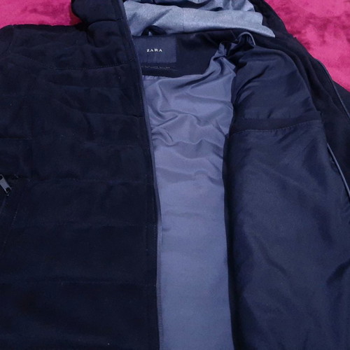 Zara jacket used, black, size XL