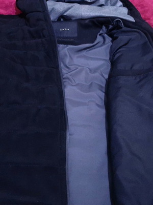 Zara jacket used, black, size XL