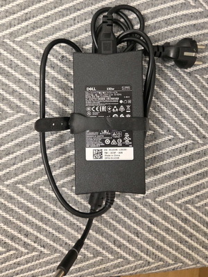 Φορτιστής Dell 19,5V 6,7Α 130W σαν καινούργιος, μοντέλα LA130PM121/HA130PM160/DA130PE1-00