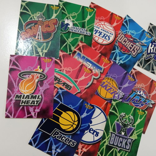 NBA Fleer 96-97 authentic card collection, 120 pcs