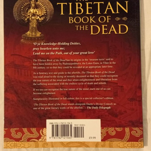 The Tibetan Book of the Dead book used, in English