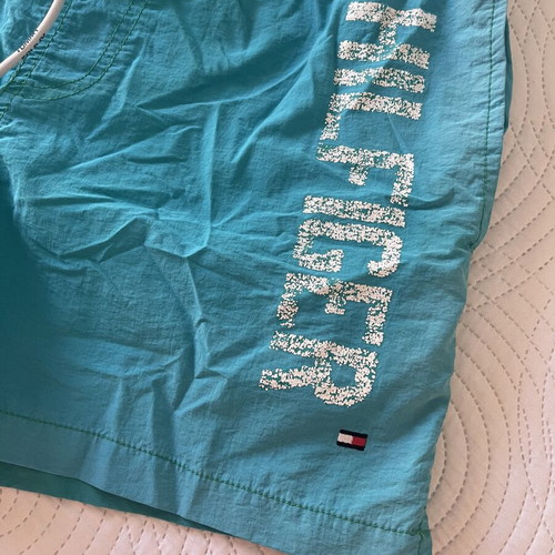 Tommy Hilfiger men's swim shorts like new, turquoise, size M