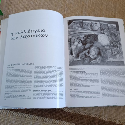 Vintage gardening guide of 1985, two volumes in a paper case