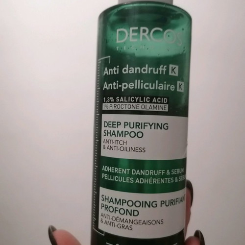 Vichy Dercos shampoo used