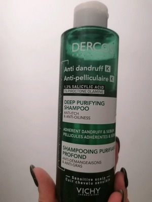 Vichy Dercos shampoo used