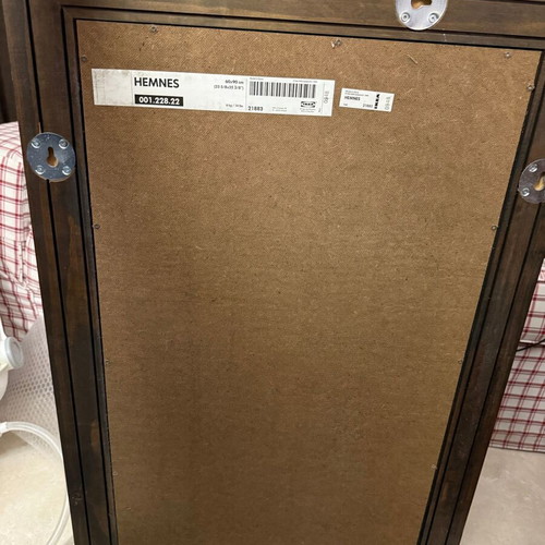 Hemnes IKEA mirror like new 60x90 cm