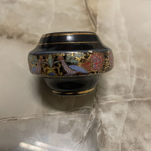 Vogue Solid Parfum 1985 used, Greek porcelain by K. Varvarigos