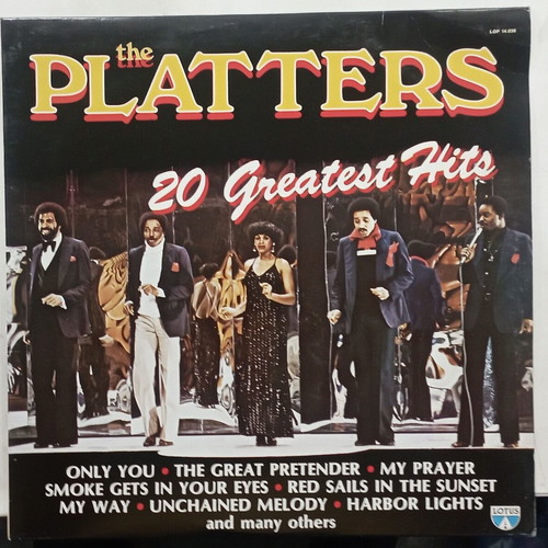 The Platters 20 Greatest Hits vinyl used in very good condition