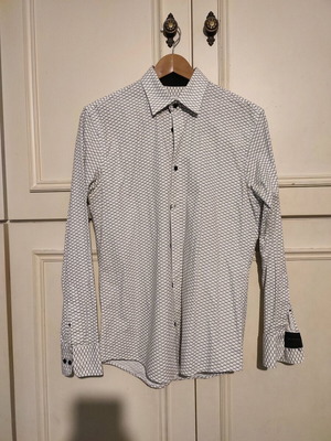 Πουκάμισο ανδρικό Vittorio Artist άσπρο σαν καινούργιο, μέγεθος M