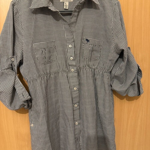 Abercrombie & Fitch Shirt L Checked Like New