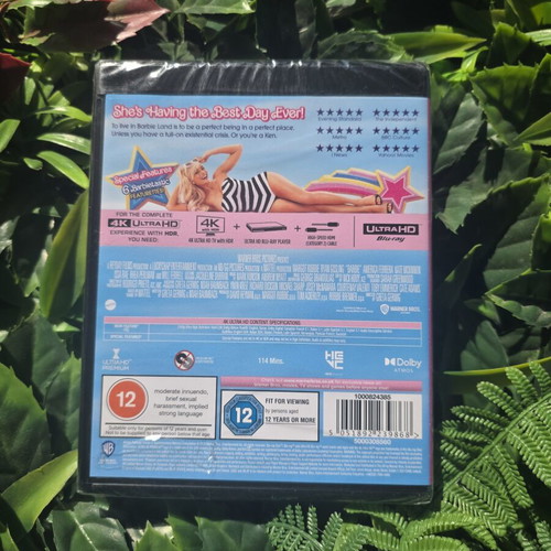 Barbie 4K Ultra HD Blu-Ray movie, comedy fantasy