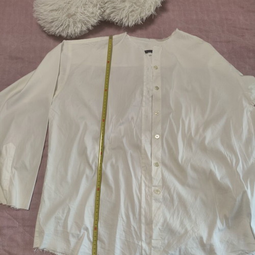 Cotton shirts used, white, size XXL