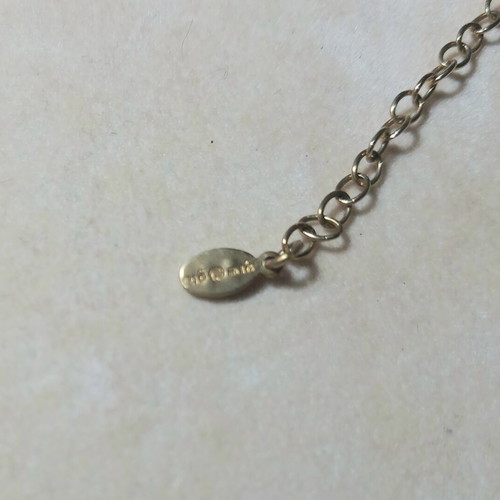 Gregio necklace like new with 925 silver and pink coral