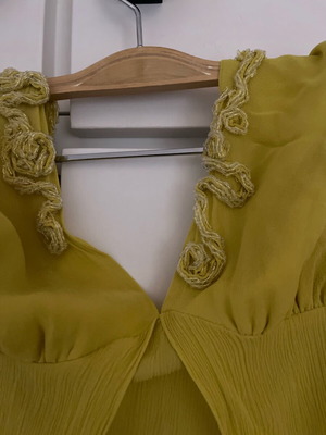 100% μεταξωτό τοπ με χάντρες Karen Millen