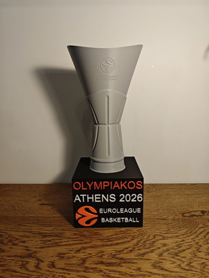 Κύπελλο Euroleague 3D print Ολυμπιακός 2026 σαν καινούργιο