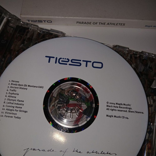 Tiesto Parade of Athletes 2004 CD used, electronic