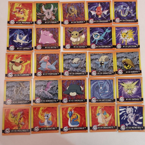 Pokemon collectible stickers pack of 150 like new