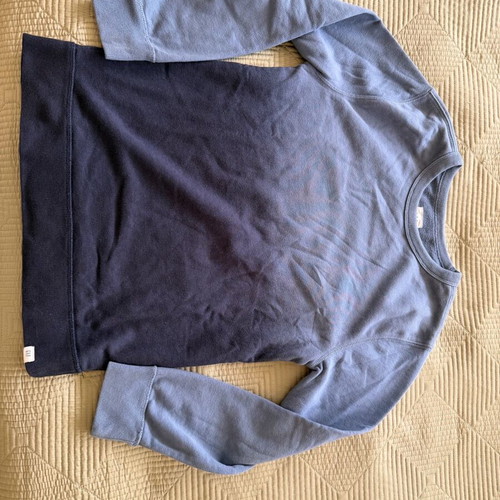 Gap kids sweatshirt sz:L like new, grey and blue