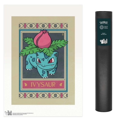 Pokémon 30th anniversary poster Natural History Museum London new
