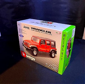 Bburago jeep wrangler unlimited edition