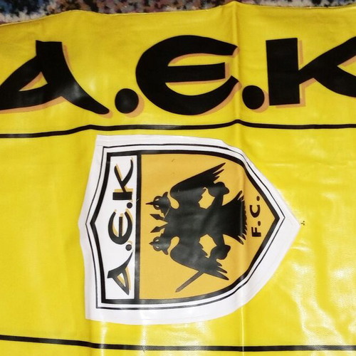 Collectible inflatable AEK banana from the 90s authentic