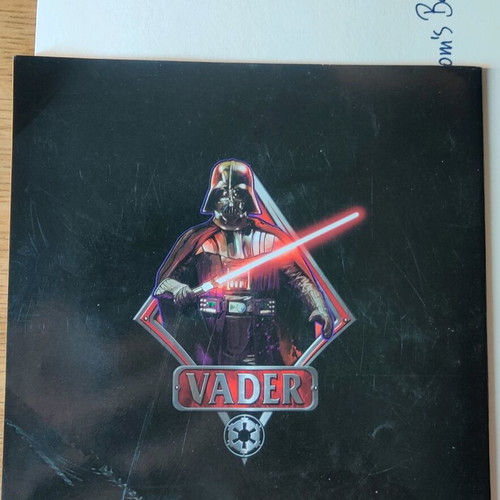 Star Wars Vader sticker book used