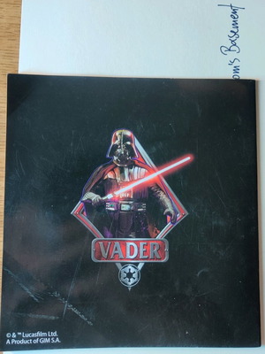 Star Wars Vader sticker book used