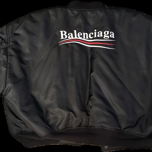 Balenciaga bomber jacket black, like new, size M