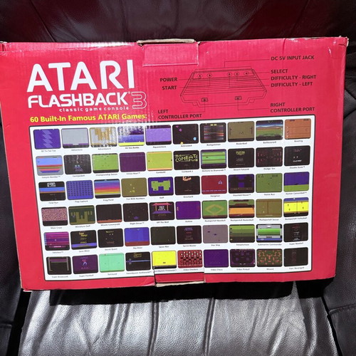 Atari Flashback 3 console like new, boxed with original receipt