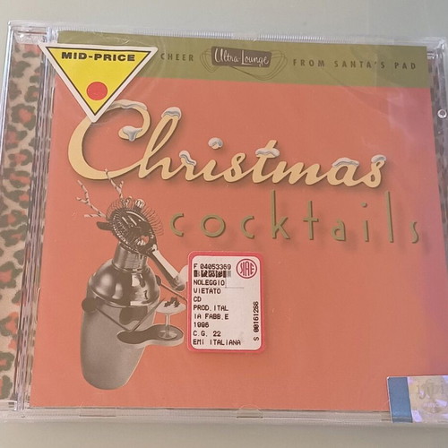 Christmas Cocktails CD new, collection of Christmas songs