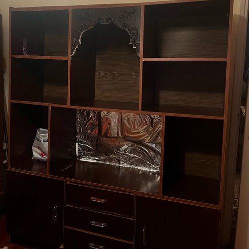 Old bookcase used