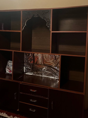 Old bookcase used