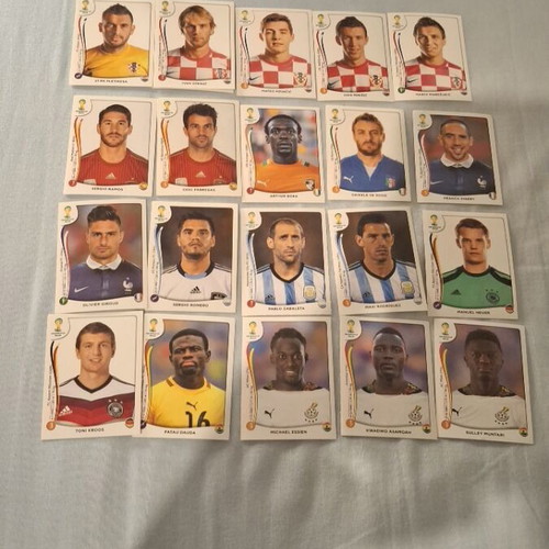 Panini FIFA World Cup 2014 stickers, pack of 20