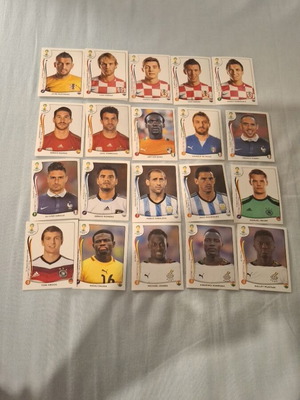 Panini FIFA World Cup 2014 stickers, pack of 20