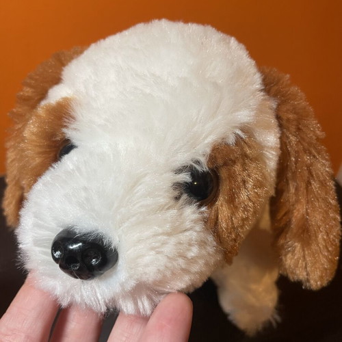 FurReal Friends Li'l Big Paws Tug 'n Love Bouncy Pet like new interactive plush dog