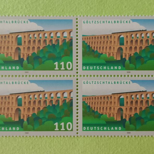 German 1999 stamp with Bonn first day cover, mint condition
