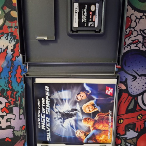 Fantastic Four Rise of the Silver Surfer Nintendo DS game like new