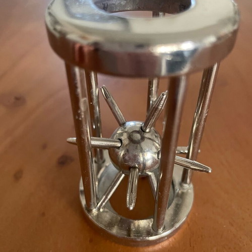 Metal Puzzle Game used with bonus second puzzle