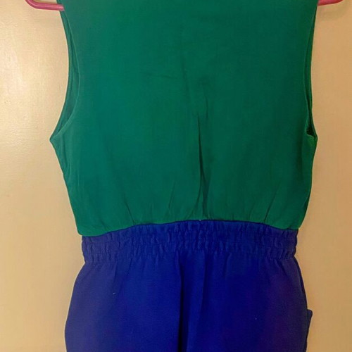 Mango Casual Sportswear two-tone dress S