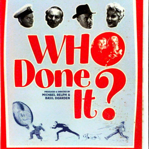 Who Done It DVD comedy movie with Benny Hill used, no subtitles