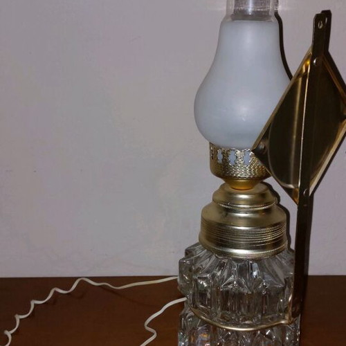 Vintage lamp used