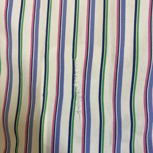 Ralph Lauren Fun Overhemd 3XL classic fit oxford pink green white pinstripe long sleeve shirt