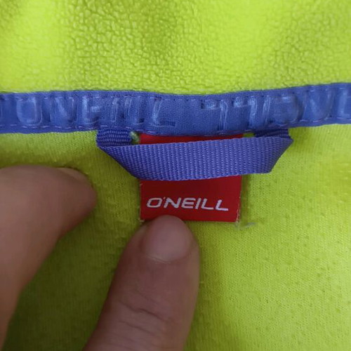 O'Neill fleece like new, size L, yellow