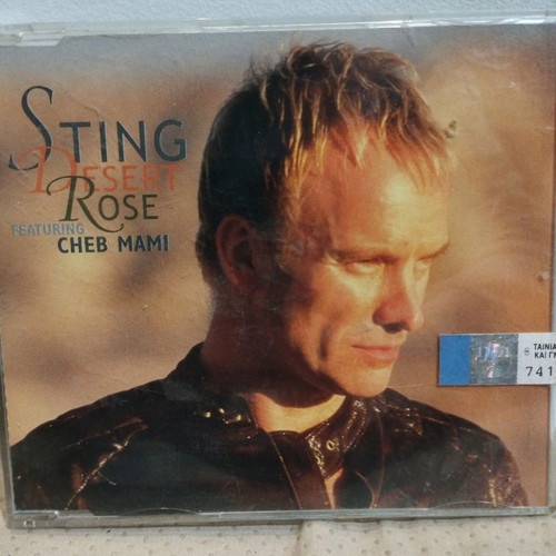 Sting Featuring Cheb Mami Desert Rose CD μεταχειρισμένο, rock