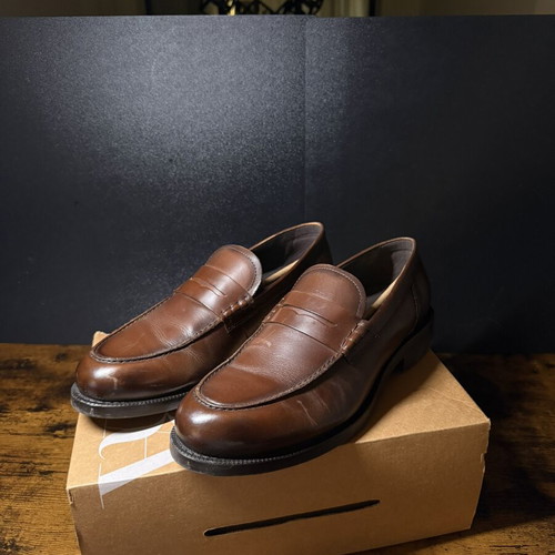 Zara brown moccasin shoes size 45 EU